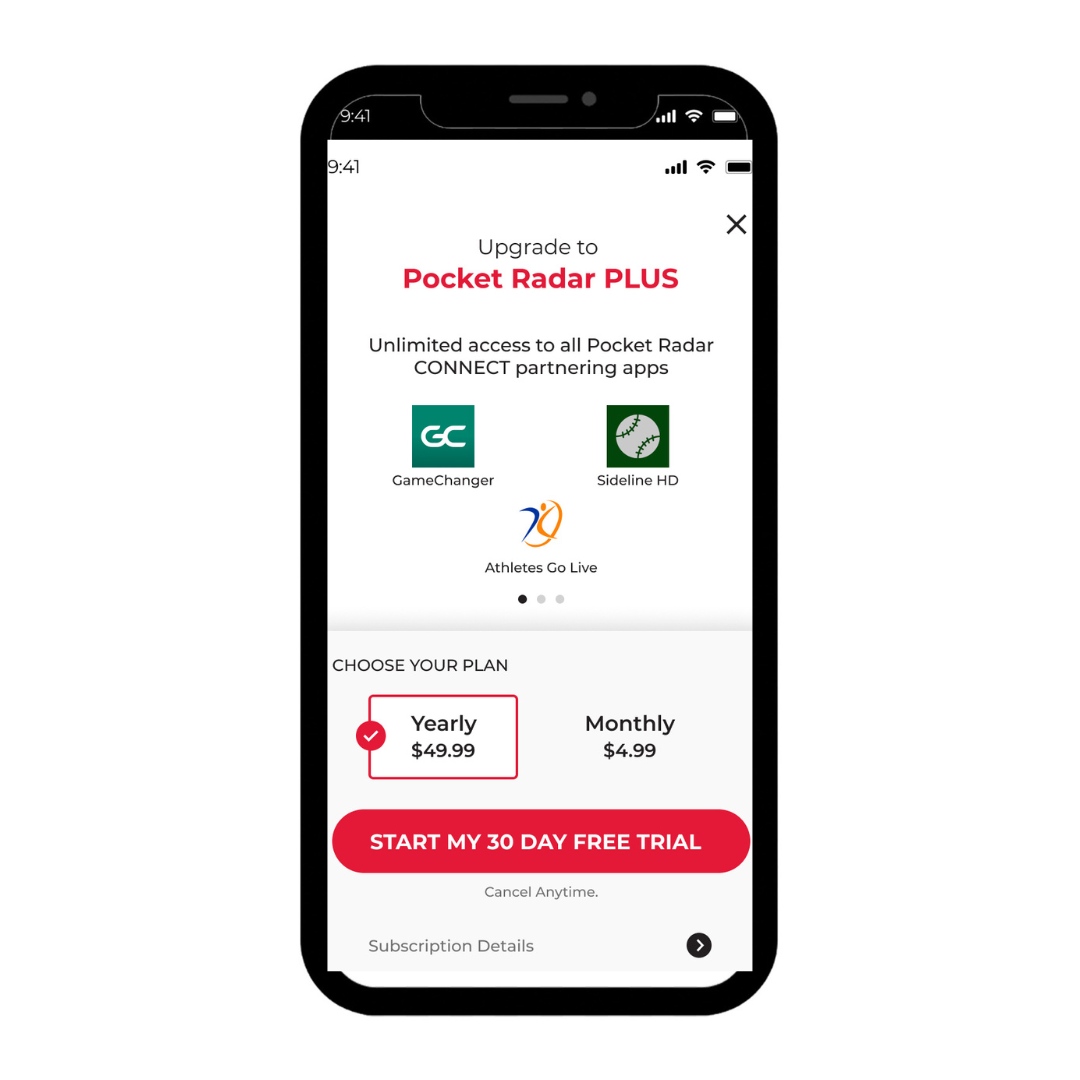 Pocket Radar PLUS App Subscription Pocket Radar Inc.